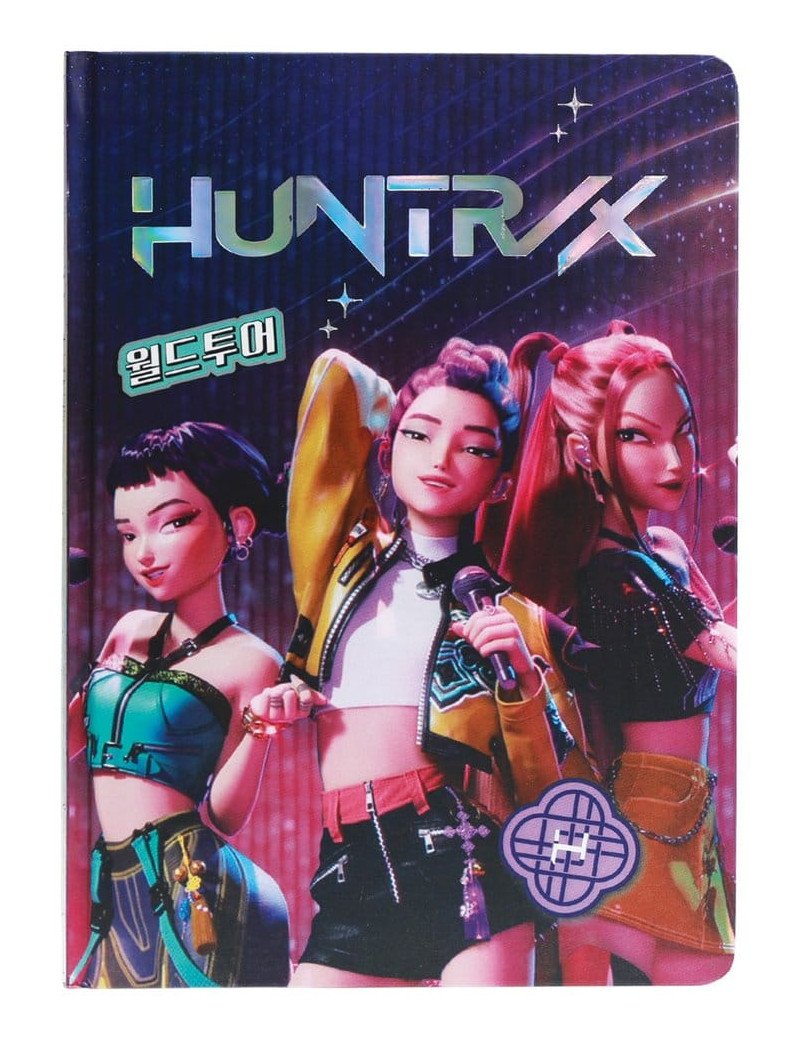 KPop Demon Hunters A5 Notebook Huntr/x