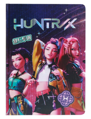 KPop Demon Hunters A5 Notebook Huntr/x