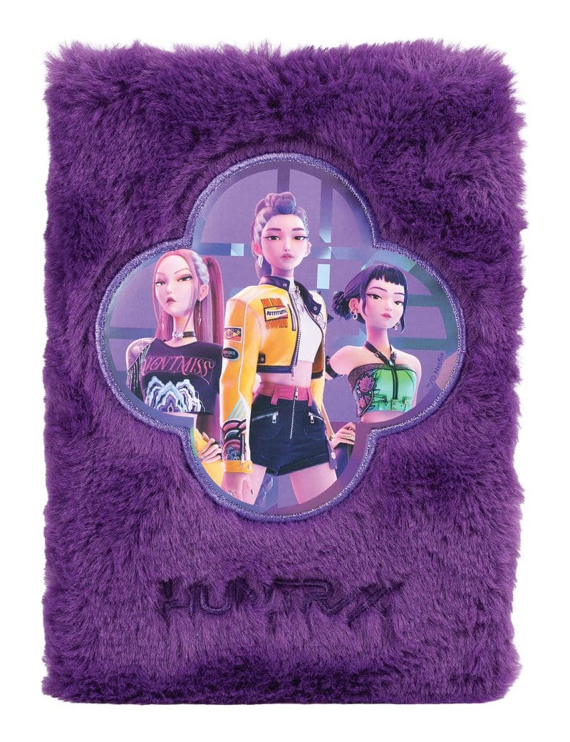KPop Demon Hunters A5 Notebook Huntr/x Plush
