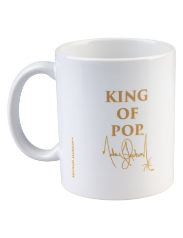 Michael Jackson Mug King of Pop White 350 ml