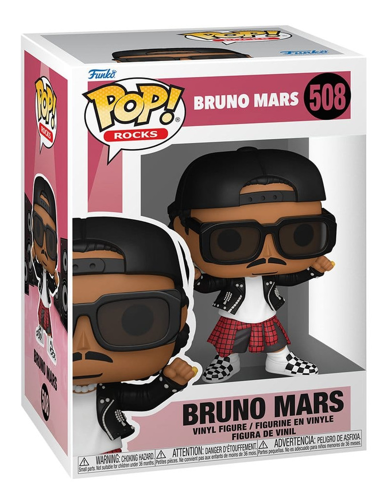 Bruno Mars POP! Rocks Vinyl Figure (APT.) 9 cm