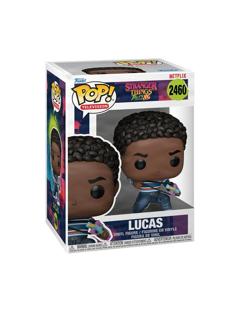 Stranger Things: Tales from '85 POP! Animation Vinyl Figure Lucas 9 cm