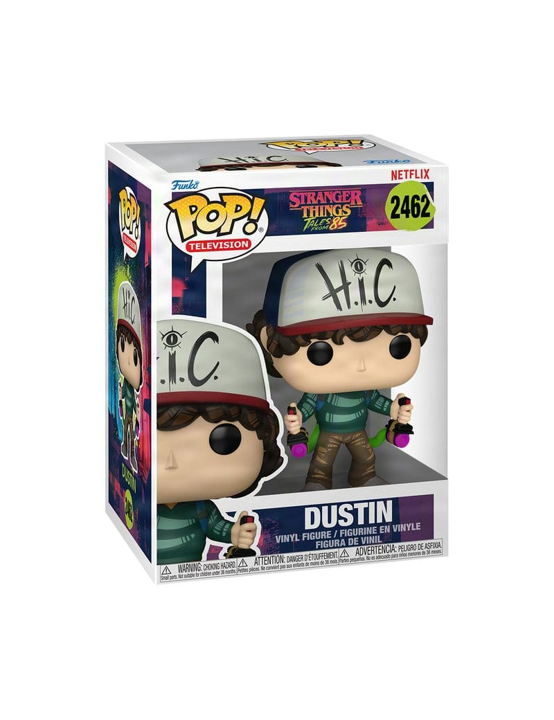 Stranger Things: Tales from '85 POP! Animation Vinyl Figure Dustin 9 cm