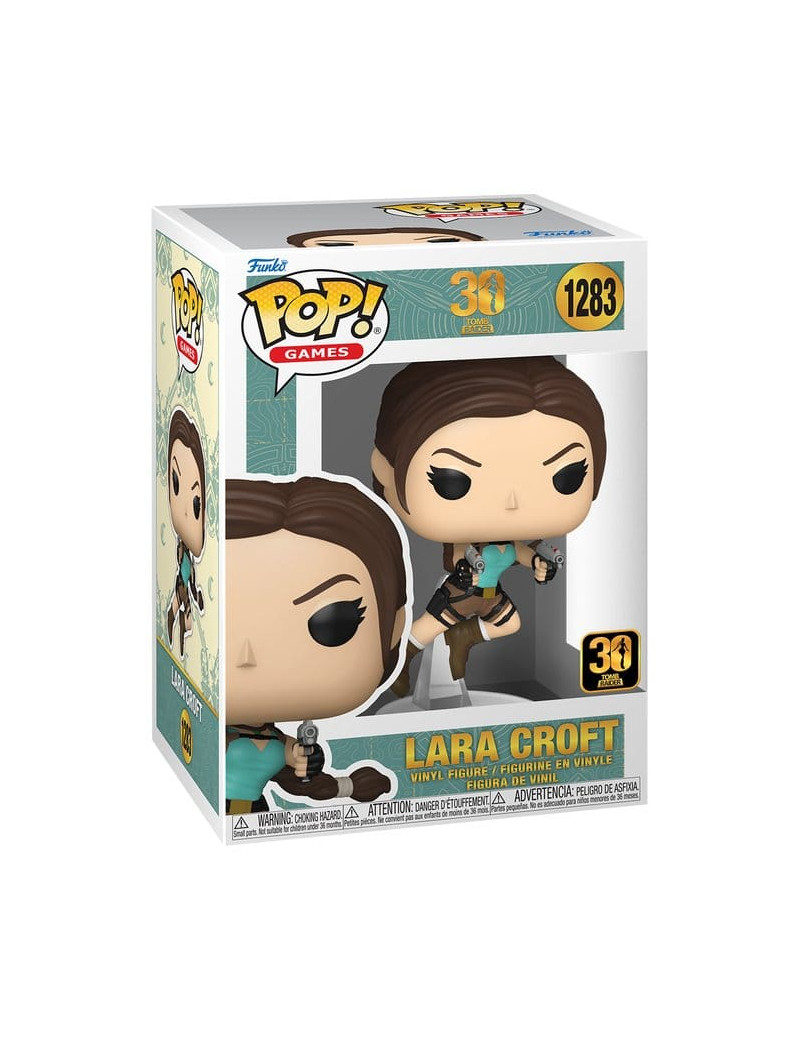 Tomb Raider POP! Games Vinyl Figure Lara Croft (30th Anniversary) 9 cm