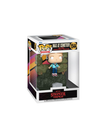 Stranger Things POP Moments Deluxe Vinyl Figures Max at Cemetery 9 cm
