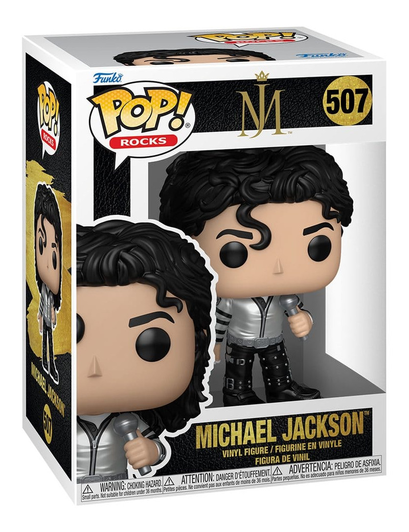 Michael Jackson POP! Rocks Vinyl Figure Bad Tour (MT) 9 cm