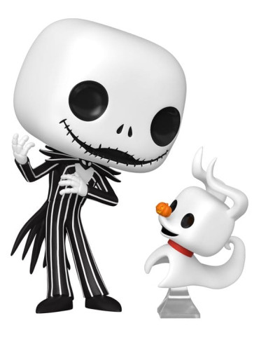 The Nightmare Before Christmas POP! & Buddy Vinyl Figure Jack & Zero 9 cm
