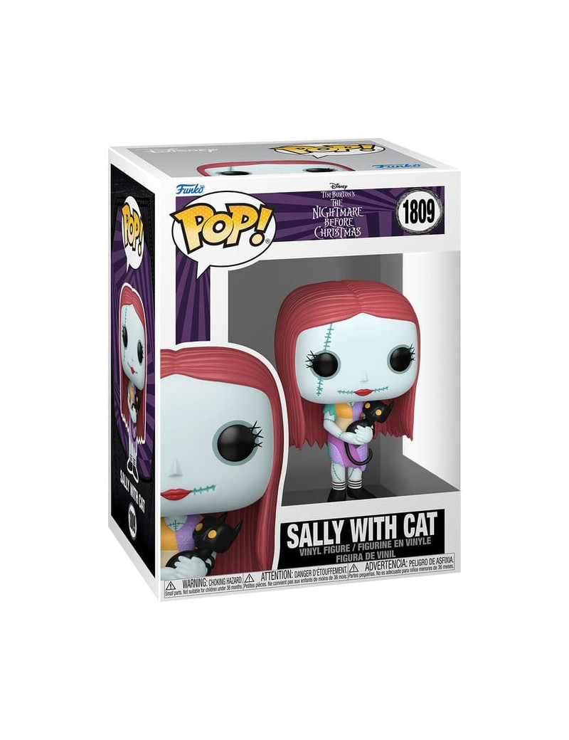 The Nightmare Before Christmas POP! Vinyl Figure Sally with Cat 9 cm