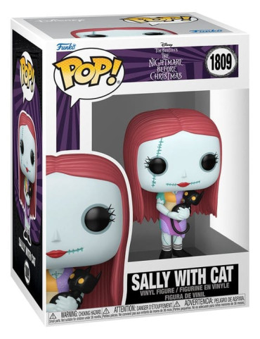 The Nightmare Before Christmas POP! Vinyl Figure Sally with Cat 9 cm