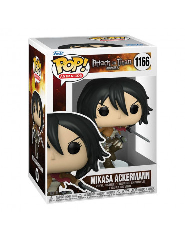 Attack on Titan POP! Animation Vinyl Figure Mikasa Ackerman with Swords 9 cm