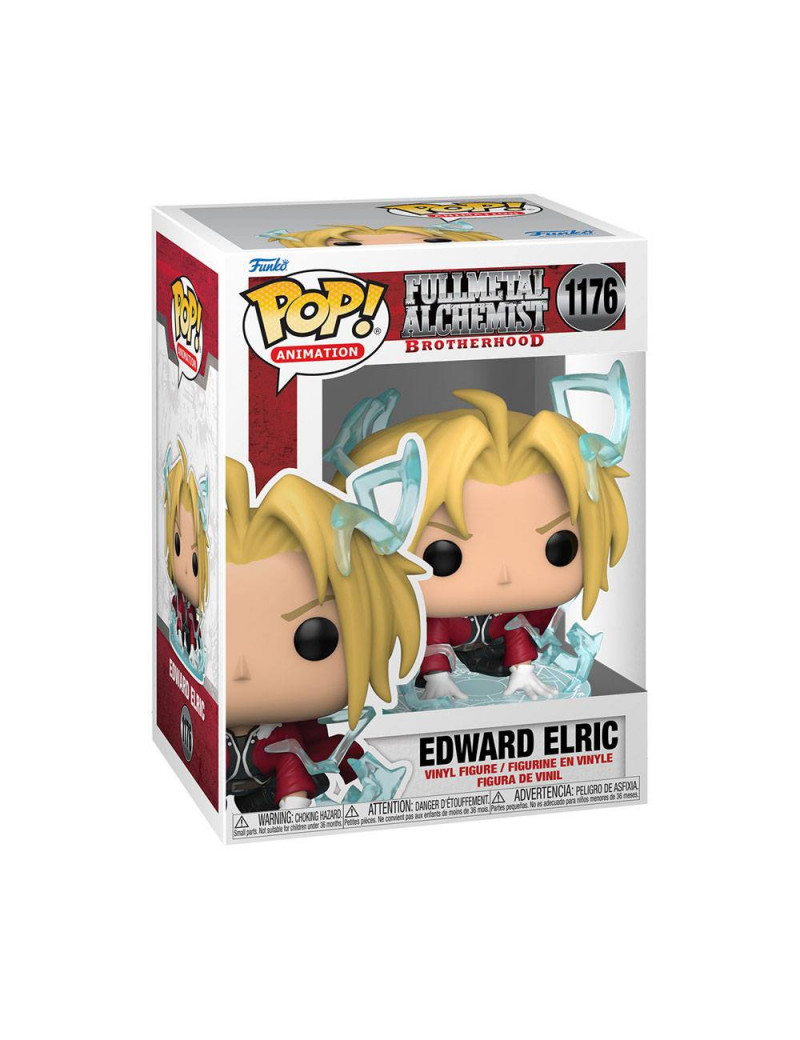 Fullmetal Alchemist Brotherhood POP! Animation Vinyl Figur Edward with Enery 9 cm