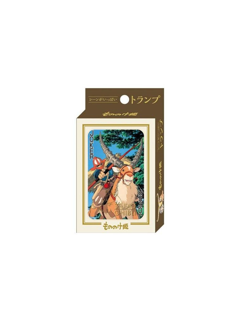 Princess Mononoke Playing Cards - Studio Ghibli