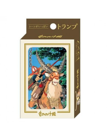 Princess Mononoke Playing Cards - Studio Ghibli