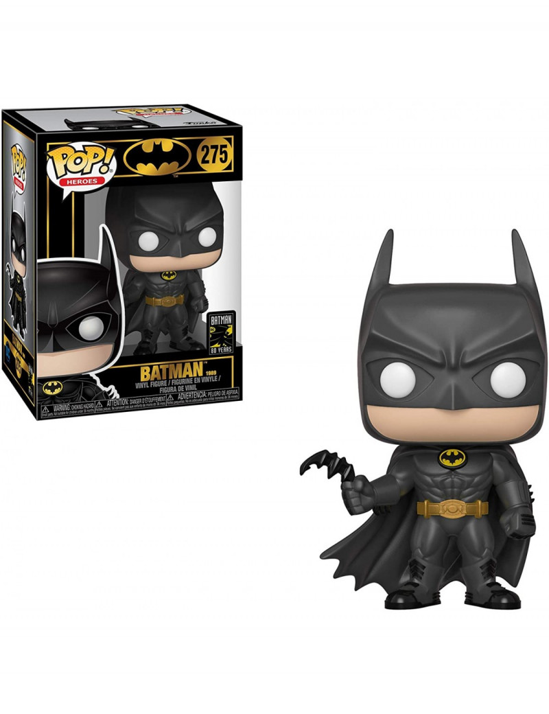 Batman 80th POP! Heroes Vinyl Figure Batman (1989) 9 cm