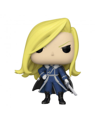 Fullmetal Alchemist Brotherhood Funko POP! Animation Vinyl Figure Olivier Armstrong with Sword 9 cm