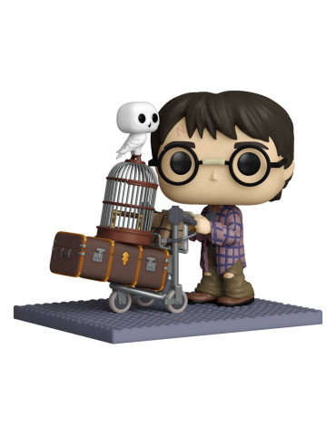 Harry Potter POP! Deluxe Vinyl Figure Harry Pushing Trolley 9 cm