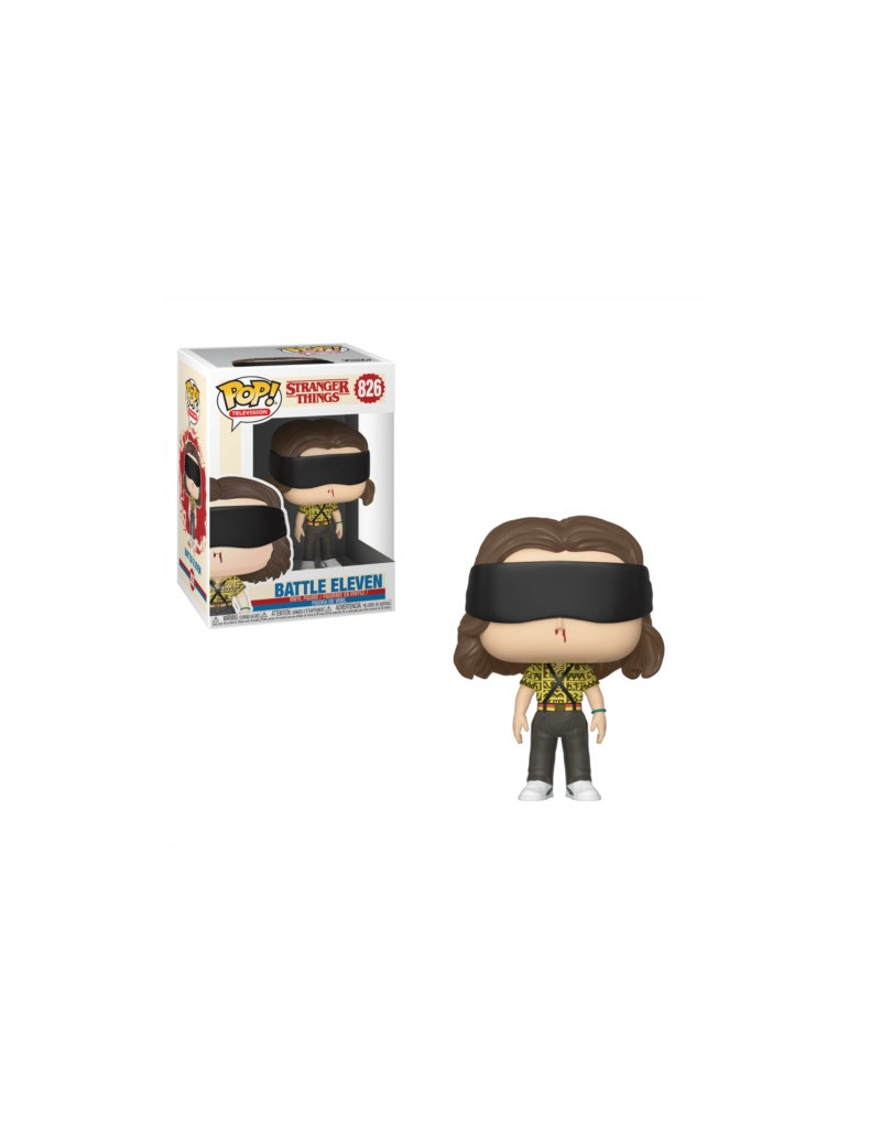 STRANGER THINGS - POP FUNKO VINYL FIGURE 826 ELEVEN (BATTLE) 9CM