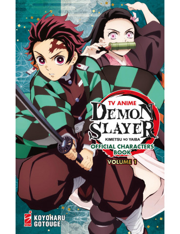 DEMON SLAYER - KIMETSU NO YAIBA CHARACTERS BOOK 1