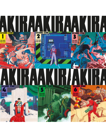 AKIRA - NUOVA EDIZIONE - SERIE COMPLETA