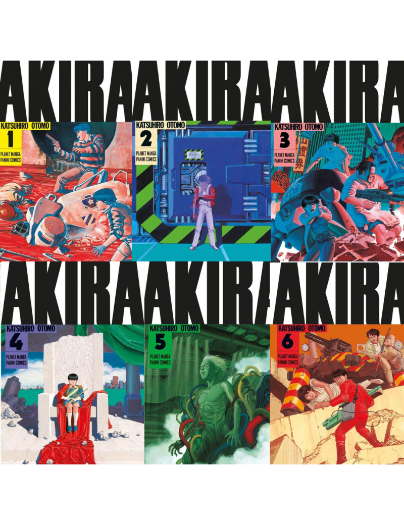 AKIRA - NUOVA EDIZIONE - SERIE COMPLETA