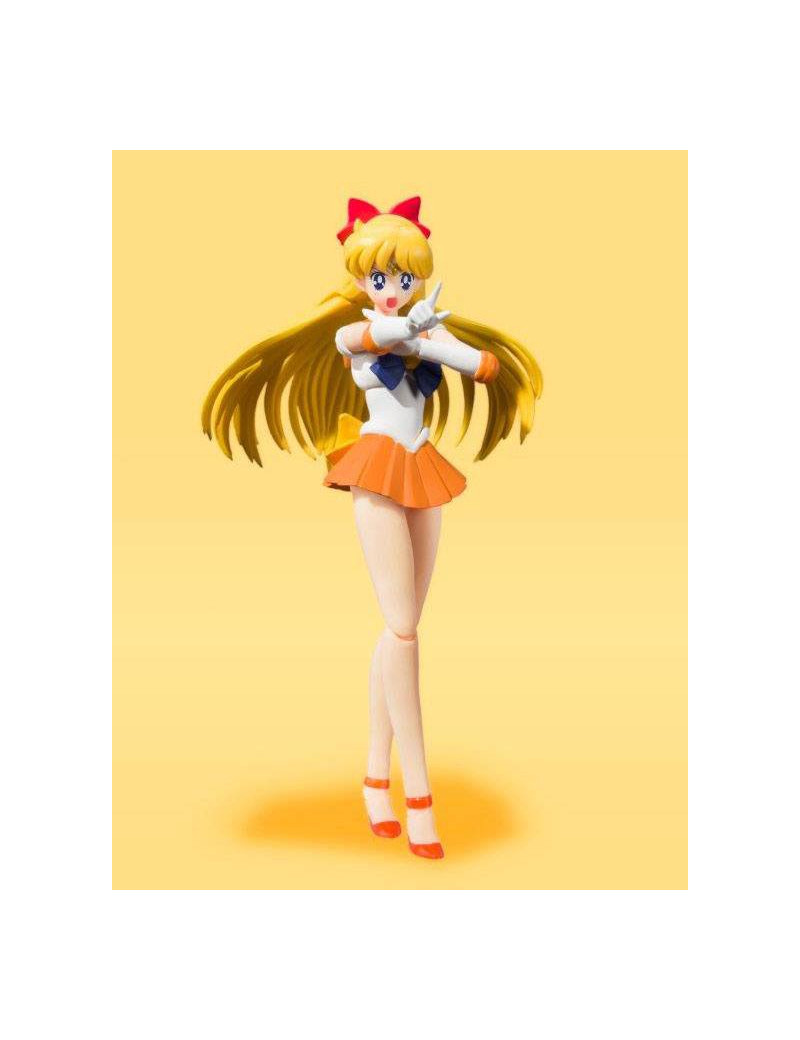 Sailor Moon S.H. Figuarts Action Figure Sailor Venus Animation Color Edition 14 cm