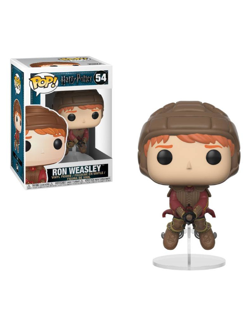 Harry Potter POP! Movies Vinyl Figure Ron on Broom 9 cm