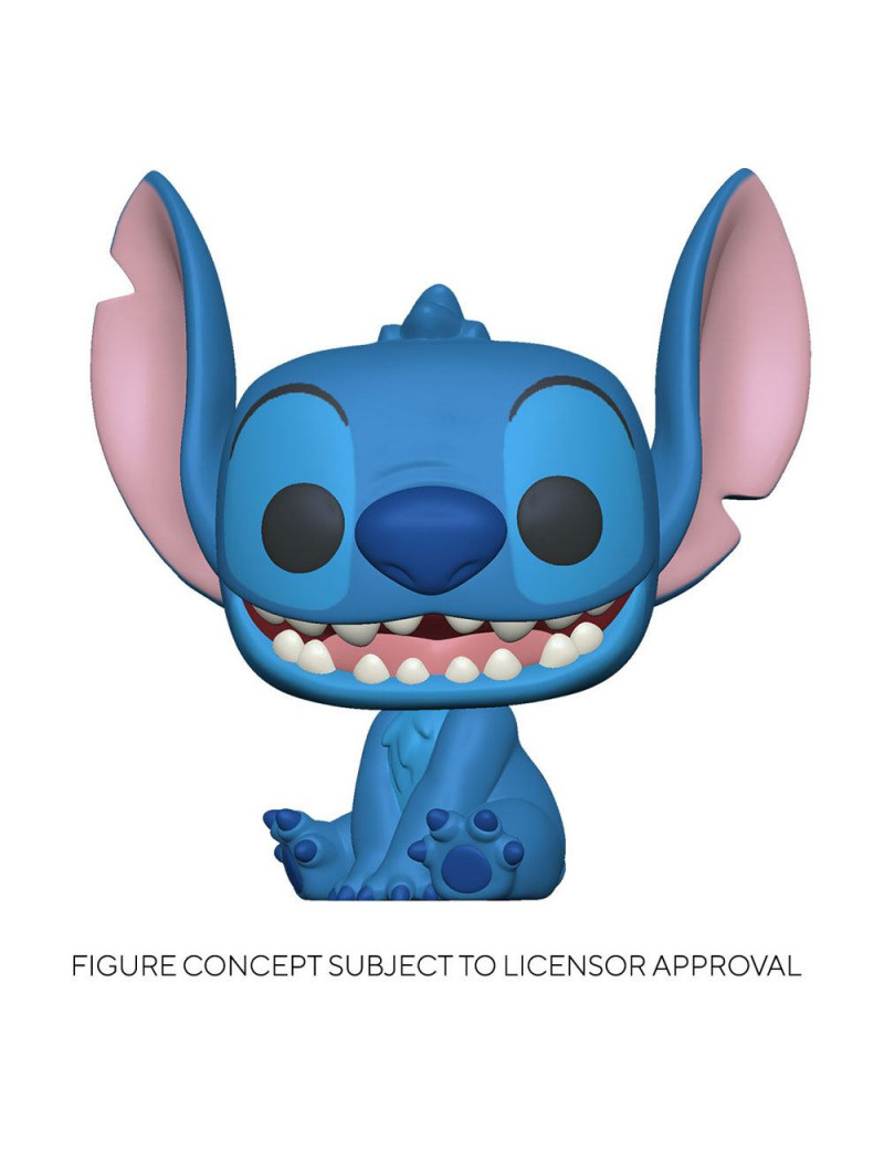 Lilo & Stitch POP! Disney Vinyl Figure Smiling Seated Stitch 9 cm