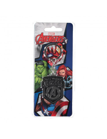Avengers Metal Keychain Logo