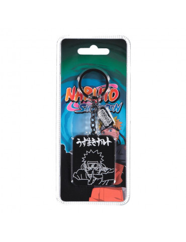 Naruto Shippuden Metal Keychain Naruto Line Art