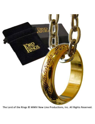 Lord of the Rings Ring The One Ring (gold plated)
