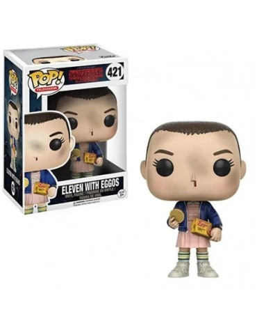 Stranger Things POP! TV Vinyl Figures Eleven With Eggos 9 cm
