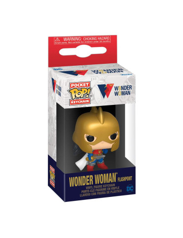 Wonder Woman 80th Anniversary Pocket POP! Vinyl Keychains 4 cm WW (Flashpoint)