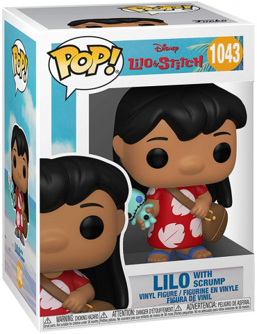 Lilo & Stitch POP! Disney Vinyl Figure Lilo w/Scrump 9 cm