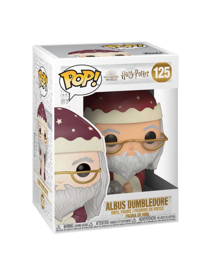 Harry Potter POP! Vinyl Figure Holiday Albus Dumbledore 9 cm