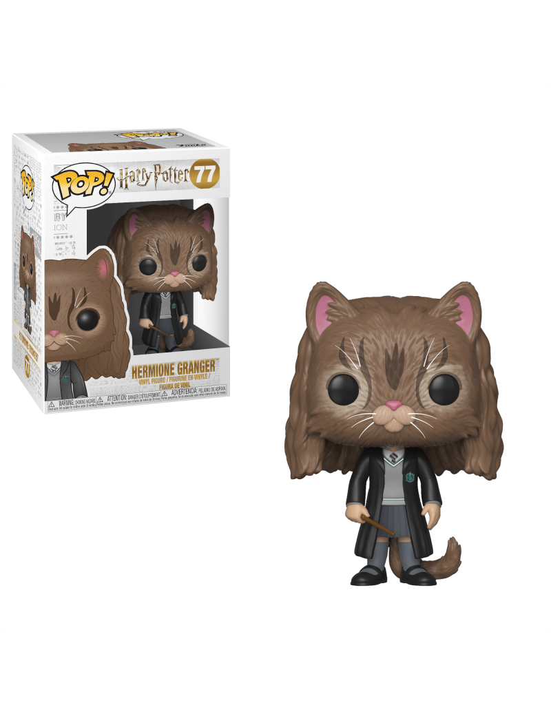 Harry Potter POP! Movies Vinyl Figure Hermione as Cat 9 cm - Lievemente Ammaccato