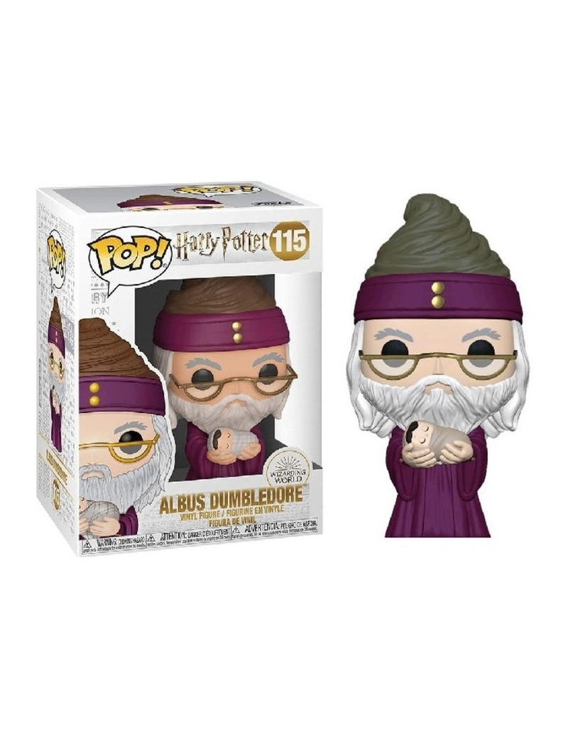 Harry Potter POP! Movies Vinyl Figure Dumbledore w/Baby Harry 9 cm