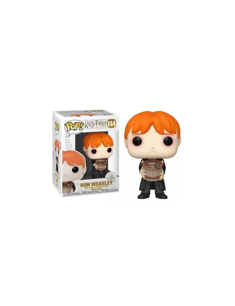 Harry Potter POP! Movies Vinyl Figure Ron Puking Slugs w/Bucket 9 cm