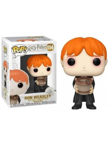 Harry Potter POP! Movies Vinyl Figure Ron Puking Slugs w/Bucket 9 cm