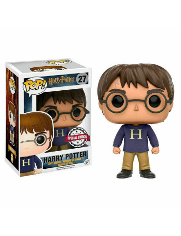 Harry Potter POP! Movies Vinyl Figure Harry Potter (Sweater) 9 cm - Special Edition