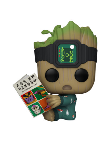 I Am Groot POP! Vinyl Figure Groot PJs w/book 9 cm