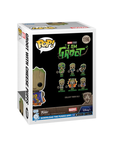 I Am Groot POP! Vinyl Figure Groot w/Cheese Puffs 9 cm