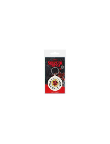 Stranger Things 4 Rubber Keychain Fireball Him 6 cm