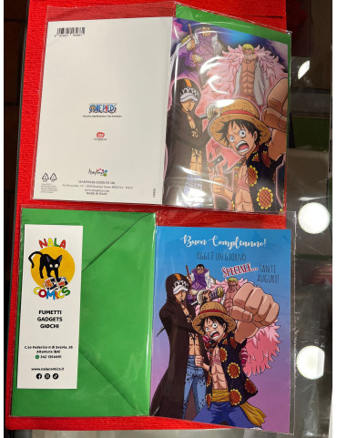 One Piece - Biglietto Auguri Compleanno