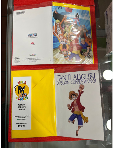 One Piece - Biglietto Auguri Compleanno