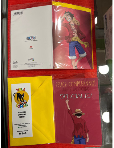 One Piece - Biglietto Auguri Compleanno