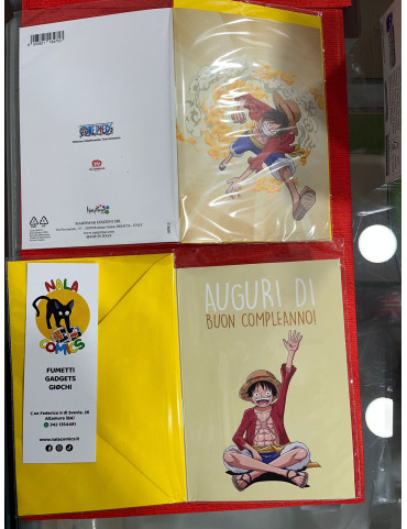One Piece - Biglietto Auguri Compleanno