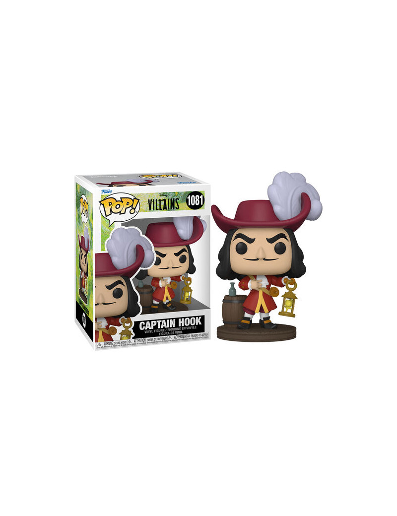 Disney: Villains POP! Disney Vinyl Figure Captain Hook 9 cm