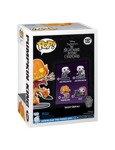 Nightmare before Christmas 30th POP! Disney Vinyl Figure Pumpkin King 9 cm