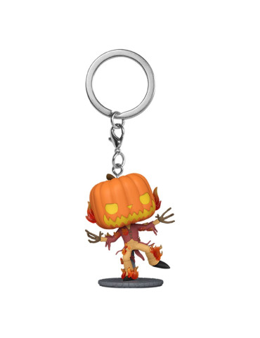 Nightmare before Christmas 30th POP! Vinyl Keychains 4 cm Pumpkin King