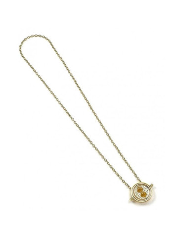 Harry Potter Pendant & Necklace Spinning Time Turner (gold plated)